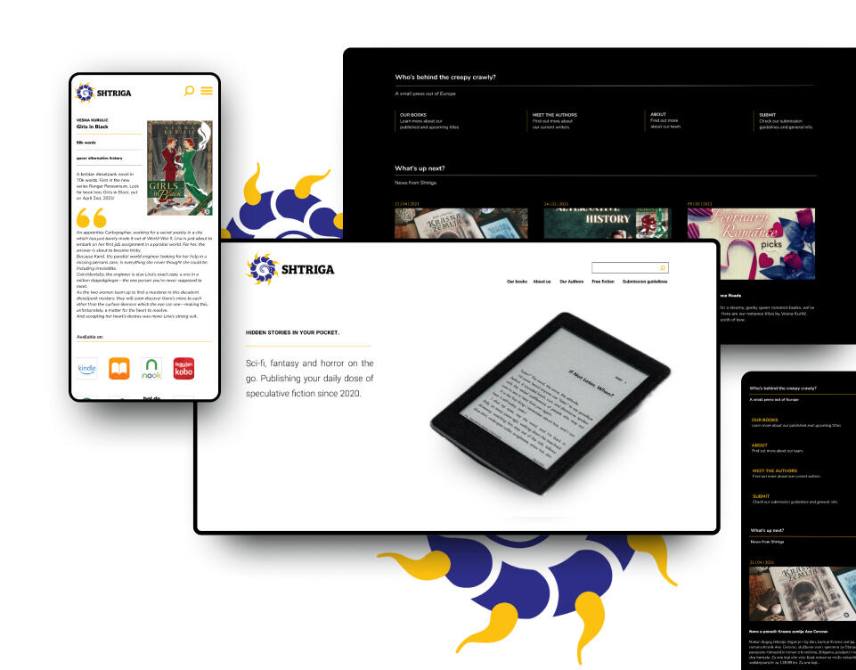 shtriga.com: website redesign